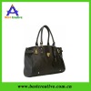 Black Glamour  Designer Inspired Shopper Tote Bag Purse Satchel Handbag w/ Shoulder Strap