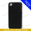 Black Glittery Powder TPU Gel Case for iPhone 4S