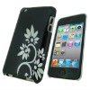 Black Hard Case For iPod Touch 4 Hard Case Cover