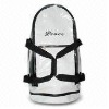 Black Hiking PU Backpack