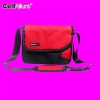 Black Lanyard Laptop Messenger Bag