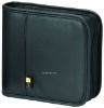 Black Leather CD holder