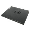 Black Leather Case Cover for iPad 2 W/stand, 5 Colors