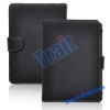 Black Leather Case for Amazon Kindle 4