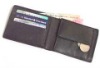 Black Leather card holder wallet