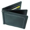 Black Leather card holder wallet