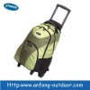 Black Light Green Travel Trolley Bag