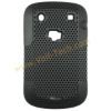 Black Mesh Surface With Silicone Inside Cover Protector Shell For Blackberry Bold 9900