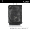 Black Mobile Phone Lanyard Pouch