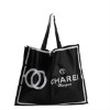 Black Non-woven bag Shopping bag XT-NW010607