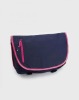 Black Nylon Messenger Bag With Red Trim For 2012 Spring
