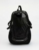 Black Nylon backpack for 2012 spring for young generation