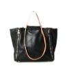 Black PU Europ style large bag.