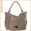Black PU Satchel Lady Handbag