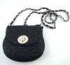 Black PU clutch