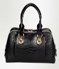 Black PU handbag A1080