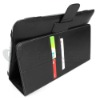 Black PU leather Folio series case for iPad accessory