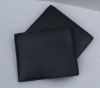 Black PU leather business card holder