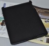 Black PU leather case for iPad 2