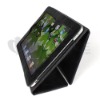 Black PU leather flip-in design folio for apple ipad