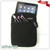 Black Pockets Neoprene Cases Sleeves for ipad2