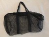 Black Polyester Mesh Tote Bags With Hight Quantity-PO-033