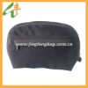 Black Promotional mens clutch bag with front zipper pocket