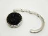 Black Rhinestone Handbag Hanger