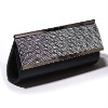 Black Rhinestone evening clutch/case 025