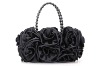 Black Rose Handbag / Evening bag/purse