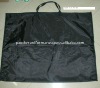 Black Satin Shopping Bag