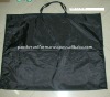 Black Satin Shopping Bag