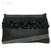 Black Satin evening bags WI-0388