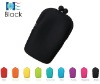 Black Silicone Pouch for iPhone 4