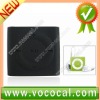 Black Silicone Skin Case for iPod Shuffle 4 Gen