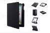 Black Smart Cover Leather Case Stand Magnetic for iPad2