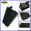 Black Smart Ultra Slim Leather Case Cover for iPhone 4S & 4, High Quality, Hot Sale, Laudtec