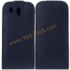 Black Soft Flip Leather Case Cover For HTC G6 Legend A6363