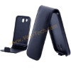 Black Soft Flip Leather Case Cover For HTC G6 Legend A6363