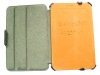 Black Stand Folio Leather Case Cover For Samsung Galaxy Tab P6210 P6200