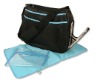 Black/Turquoise Ultimate Diaper Bag