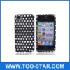 Black & White Polka Dots hard case cover for iPhone 4/4S Verizon AT&T