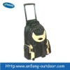 Black Yellow Travel Trolley Bag