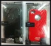 Black and Red Mobile Phone Housing Cover For iPhone 4
