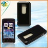 Black cellphone tpu case for HTC EVO 3D