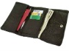 Black color travel wallet