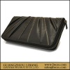 Black color zipper pocket wallet