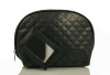 Black cosmetic bag with mirror of drop ship overstock/factory overrun stock