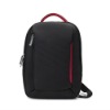 Black  design laptop backpack with high quality
