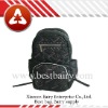 Black fashion backpack